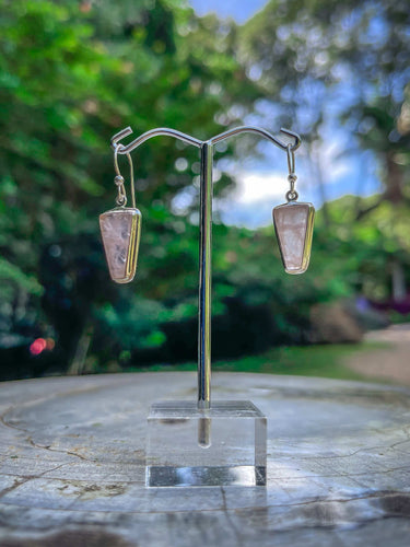 Rose Quartz Earrings